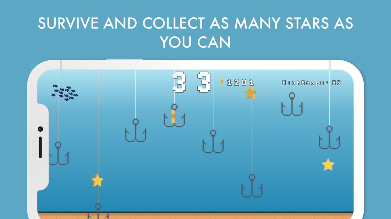 Fish Run - Collect stars screenshot 1 of 4