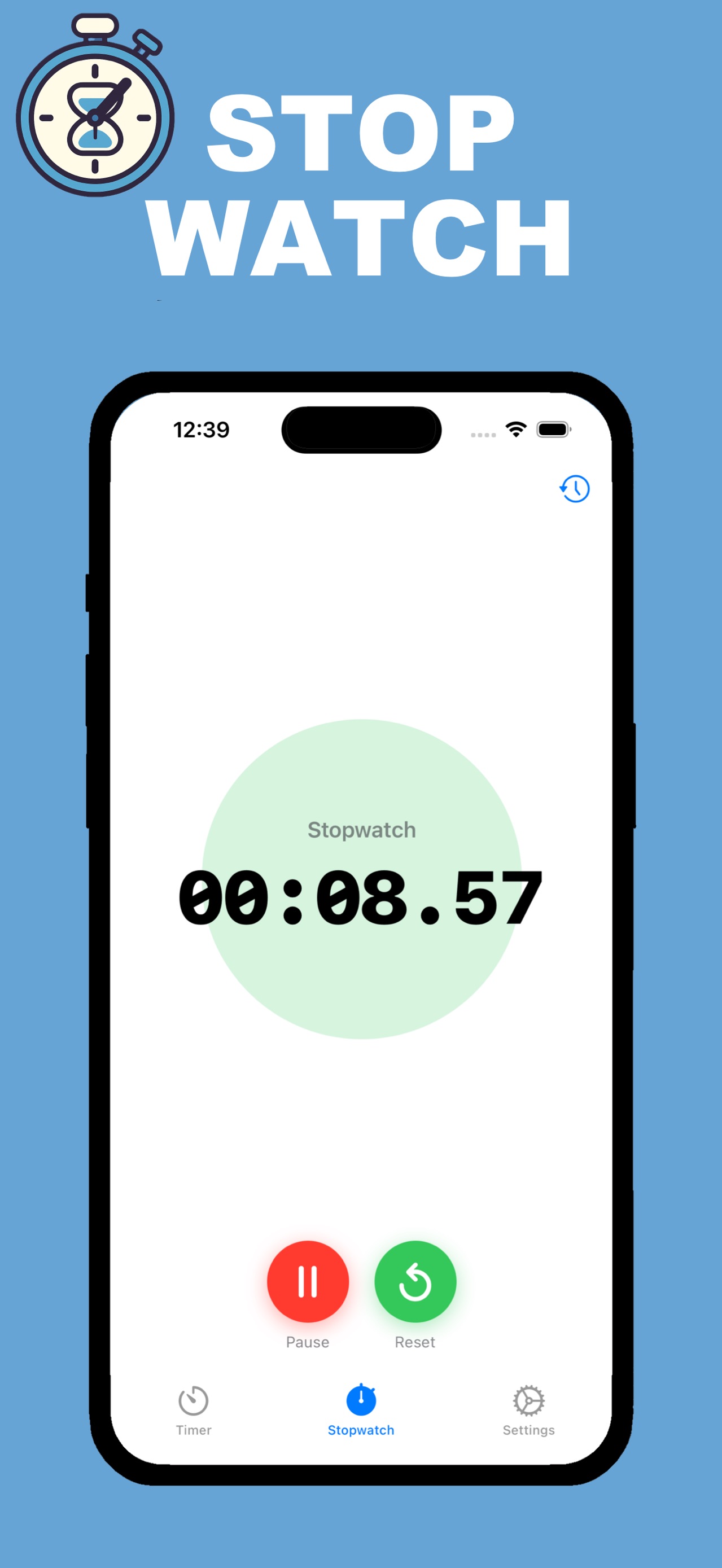 Simple Timer & Stopwatch screenshot 2 of 5