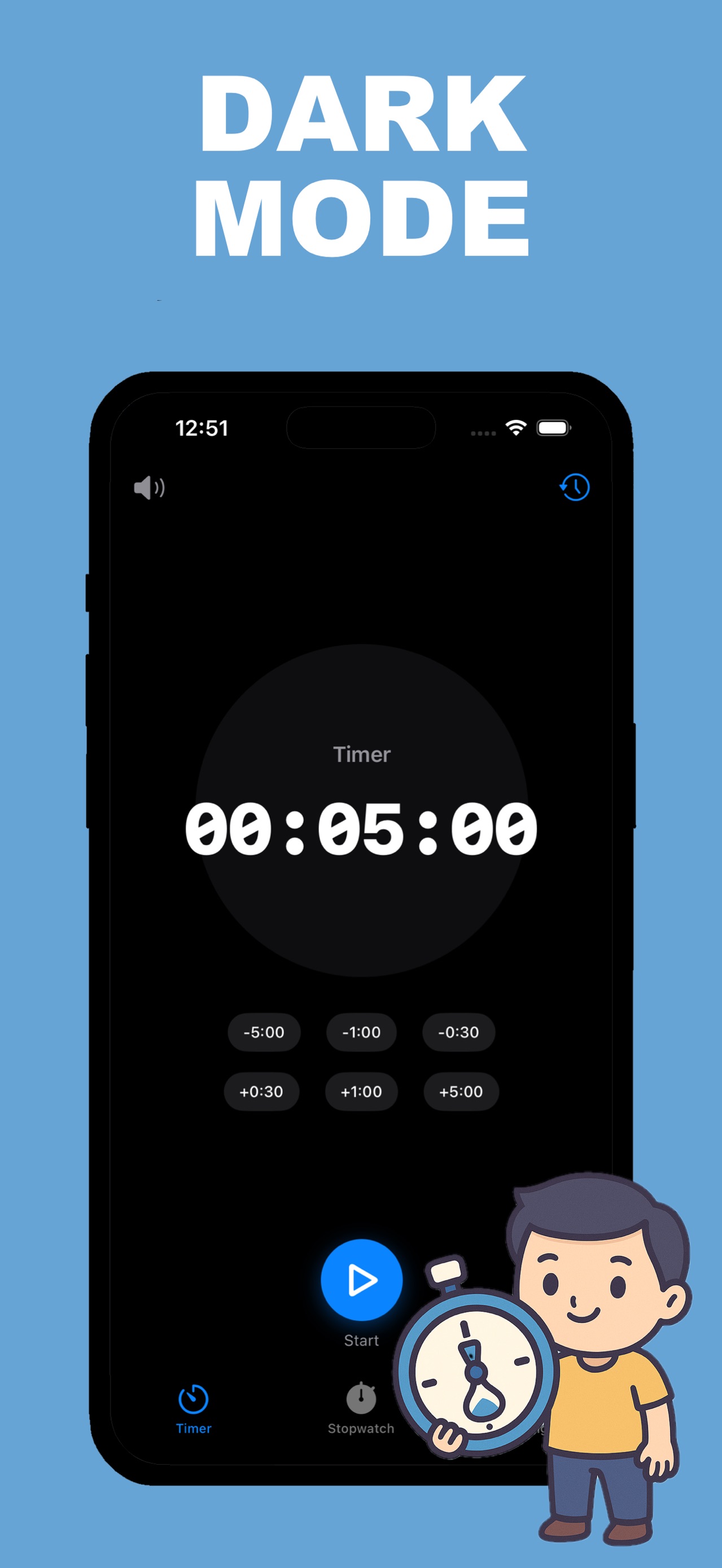 Simple Timer & Stopwatch screenshot 4 of 5