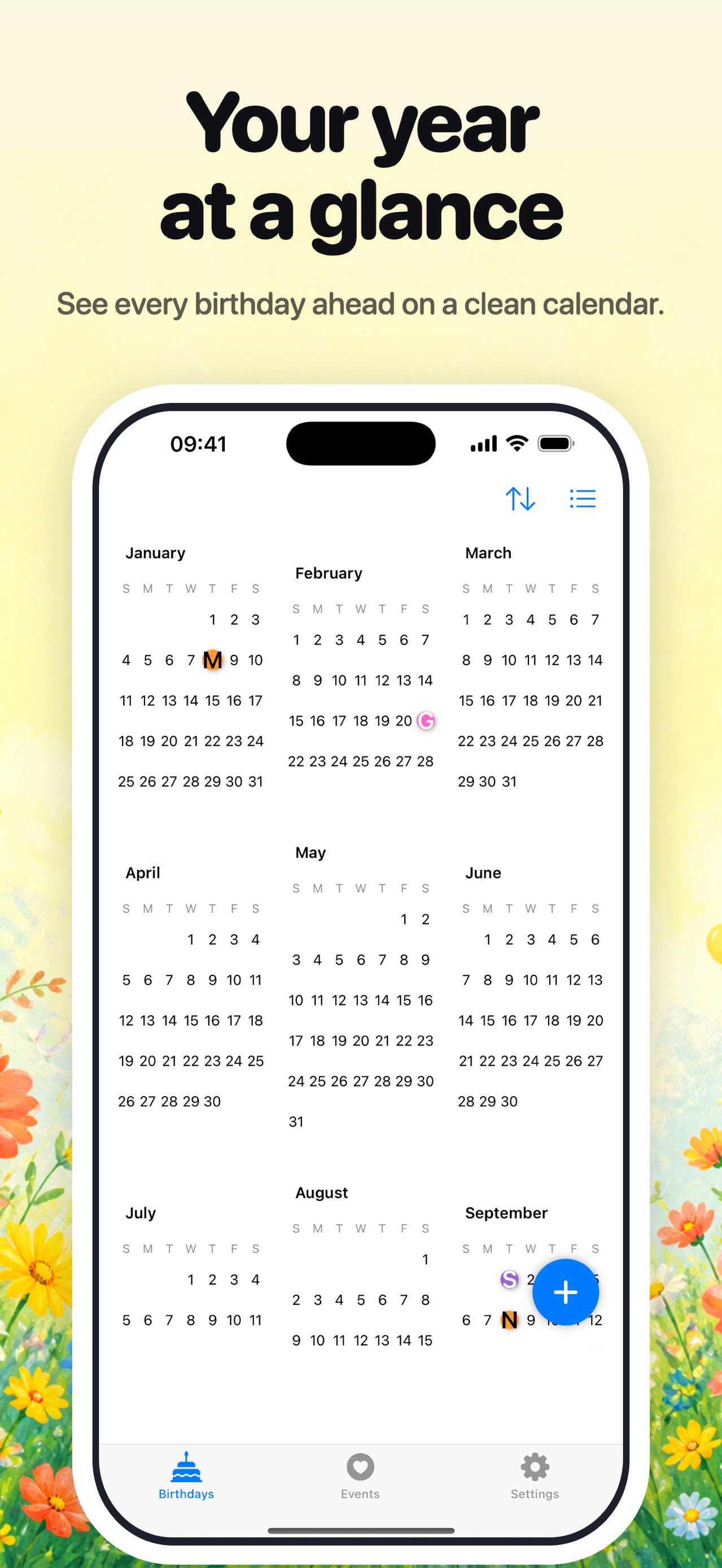 Birthday Reminder & Countdowns screenshot 5 of 5