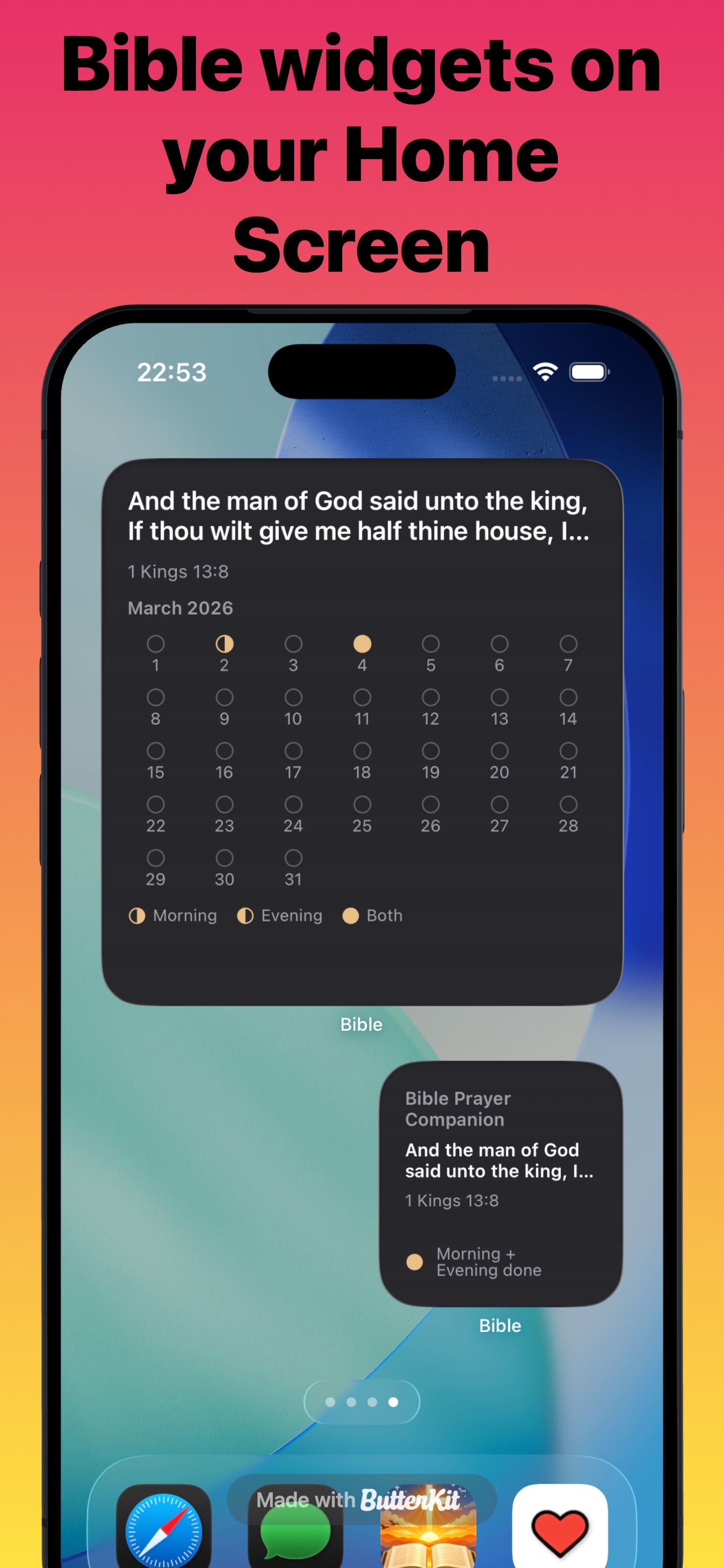 Bible Prayer Companion screenshot 3 of 4