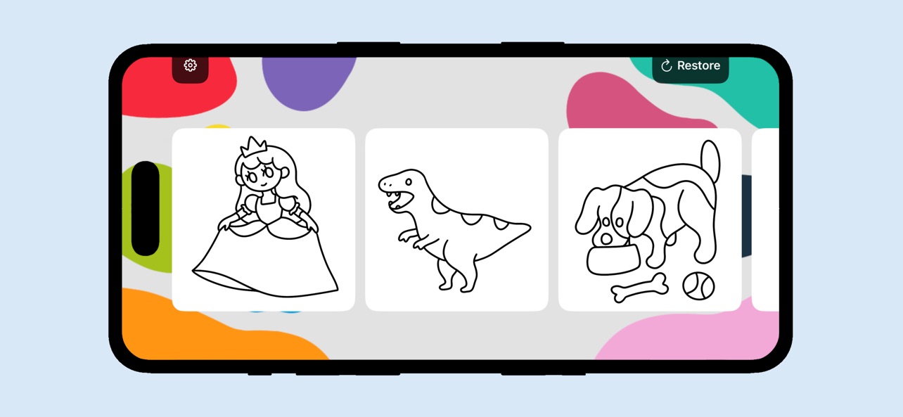 Kids Coloring Book & Draw screenshot 1 of 4
