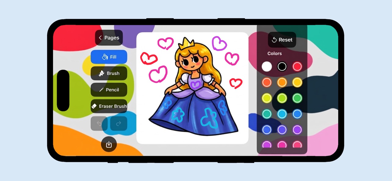 Kids Coloring Book & Draw screenshot 2 of 4