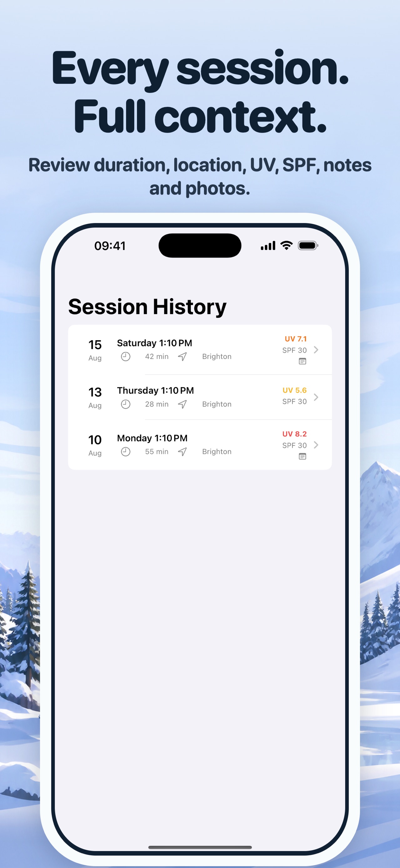 UV Index Widget & Burn Time screenshot 6 of 7