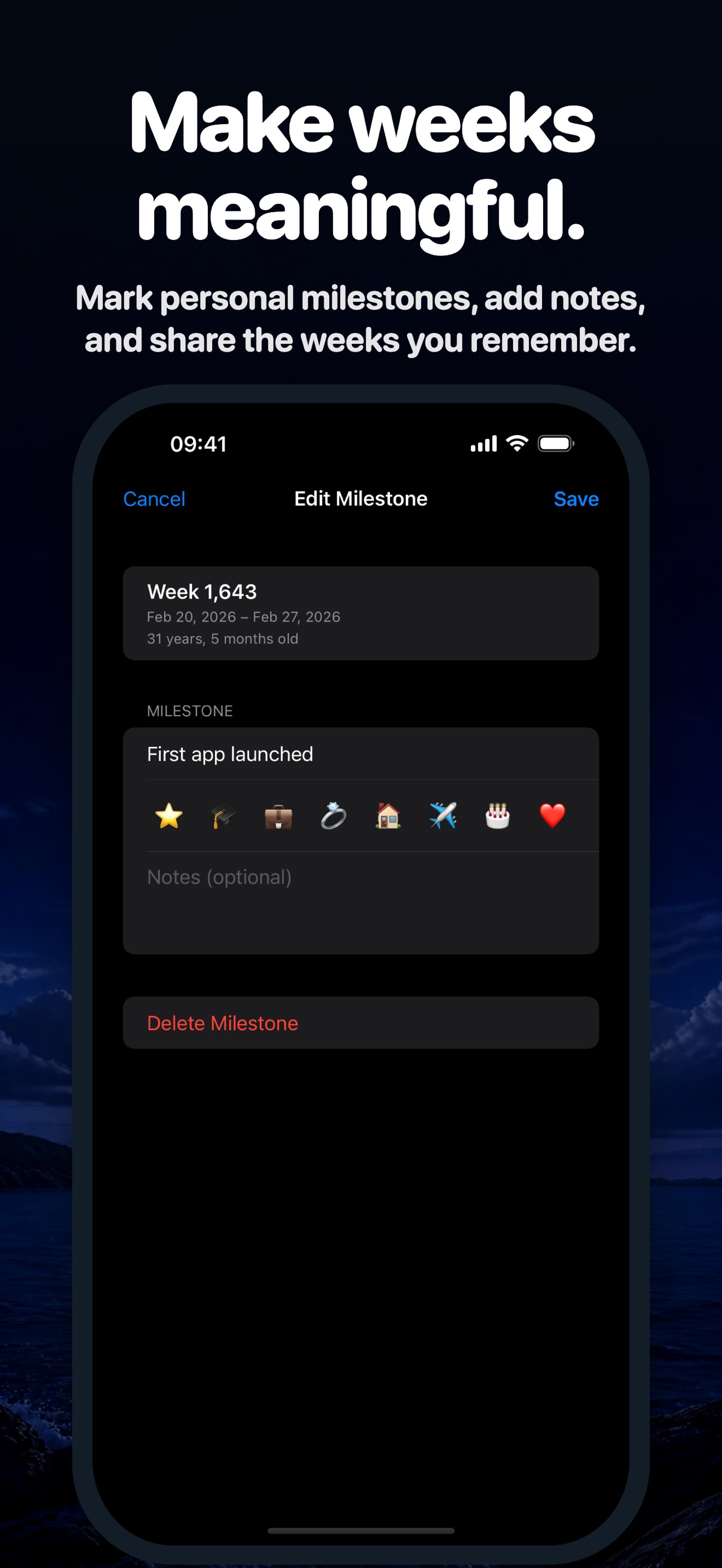 Life Countdown: Weeks Left screenshot 6 of 7