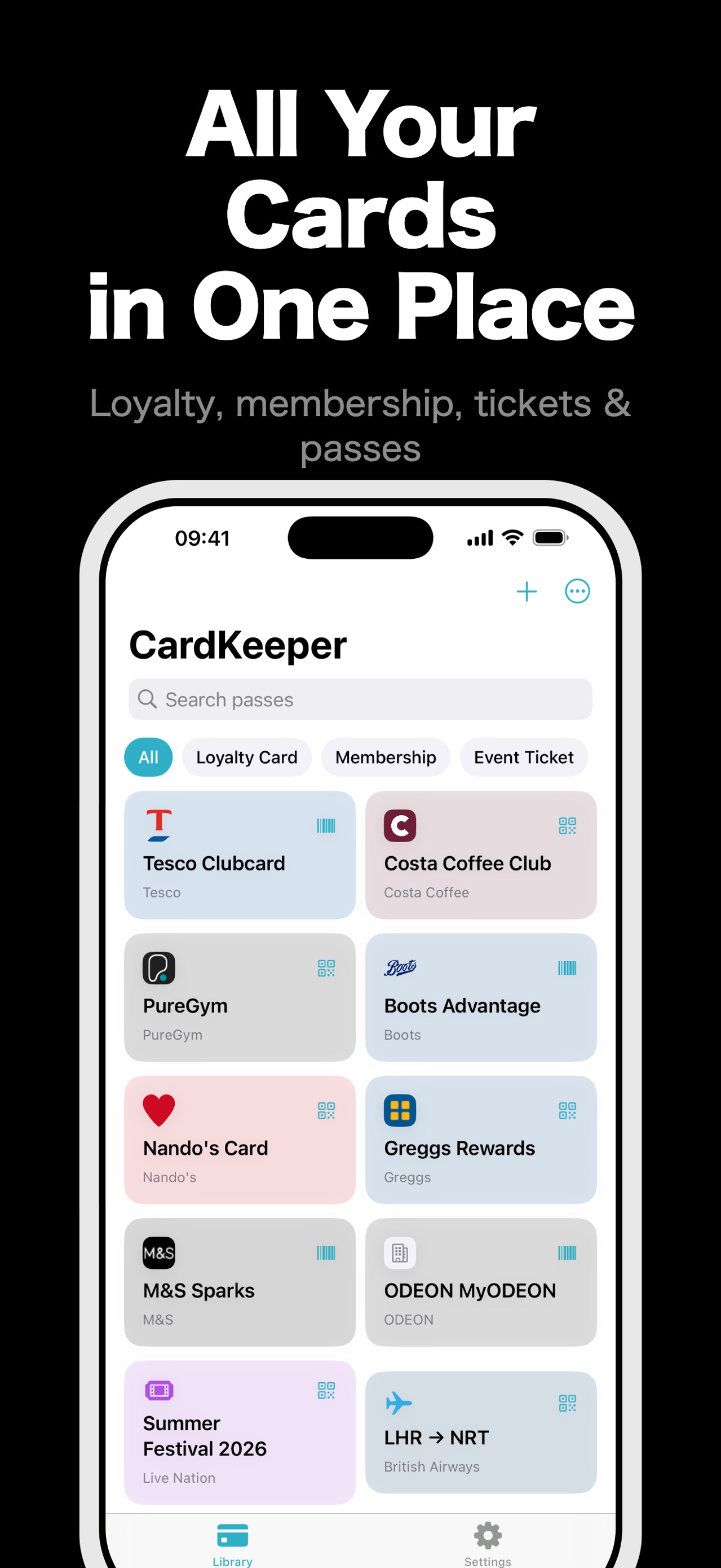 CardKeeper: Wallet Pass Maker screenshot 1 of 5