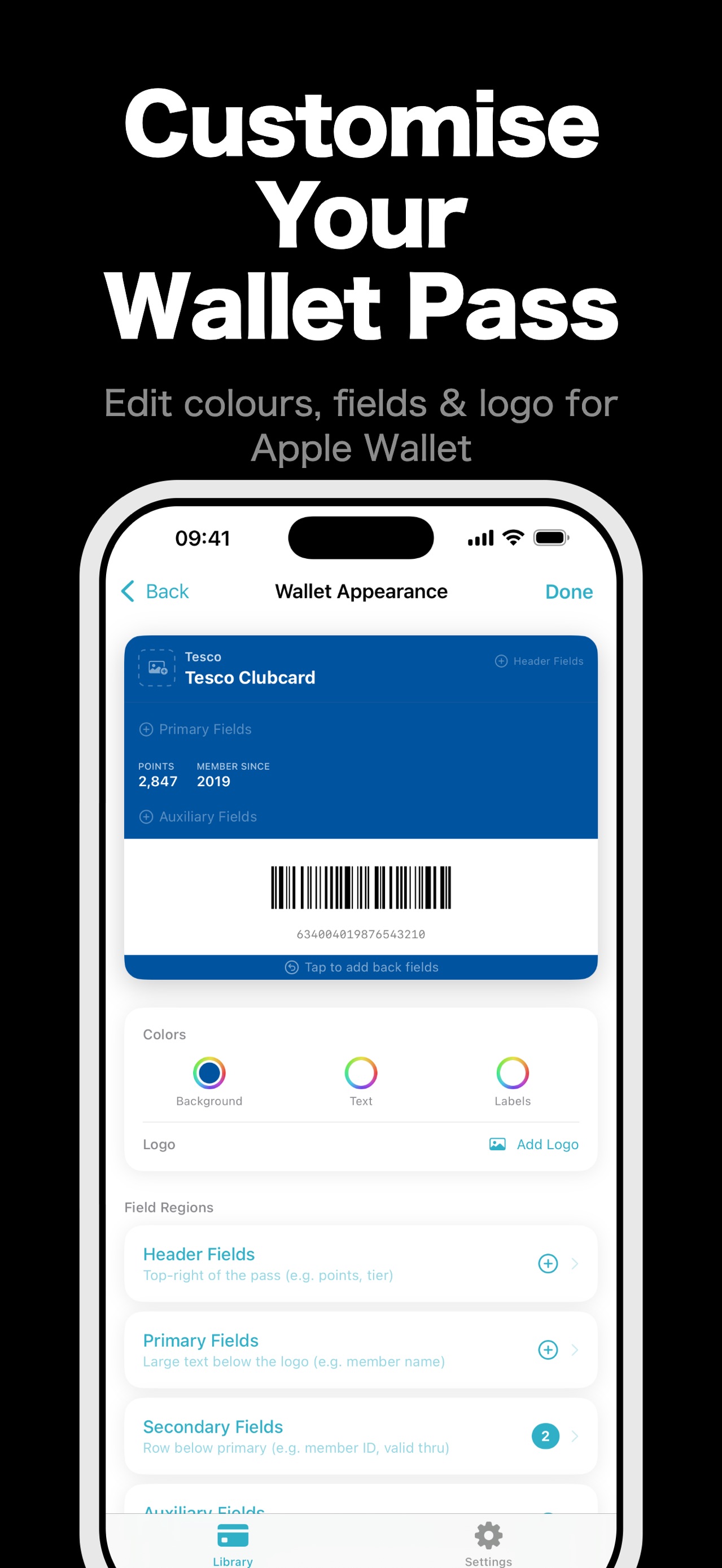 CardKeeper: Wallet Pass Maker screenshot 5 of 5