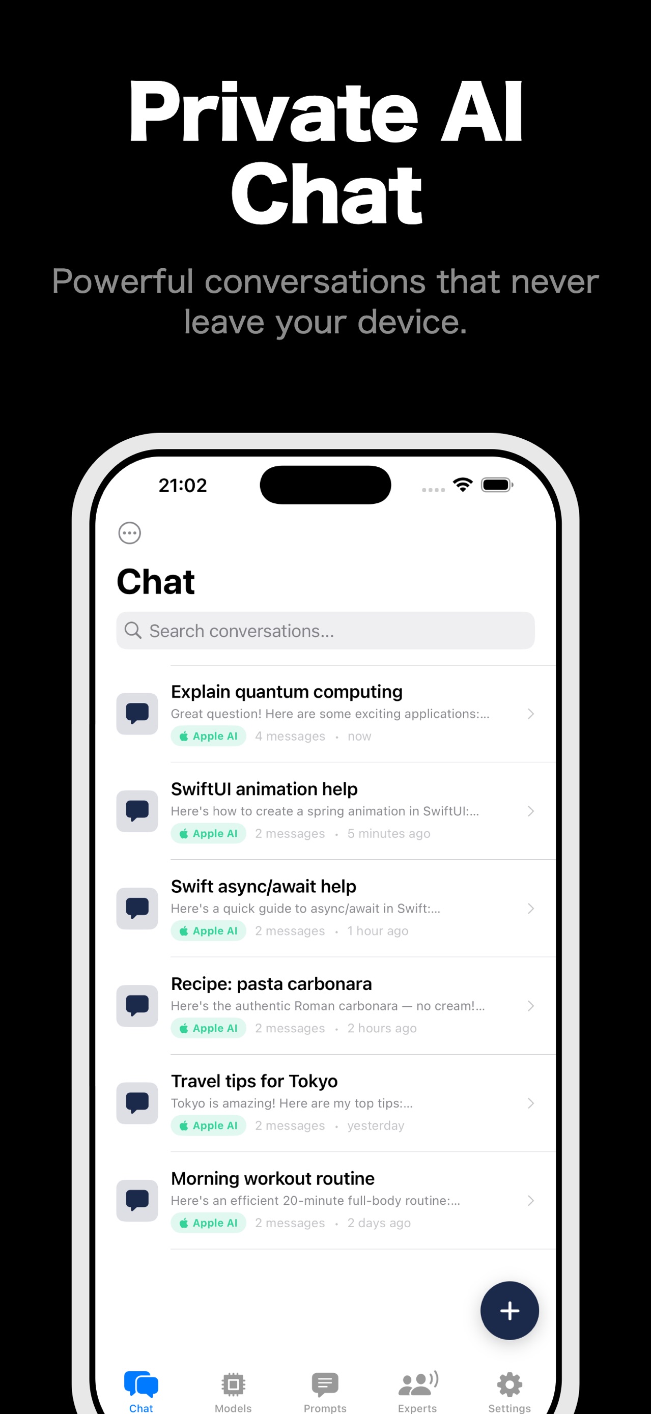 PrivateChat AI: Ollama & LLM screenshot 1 of 5