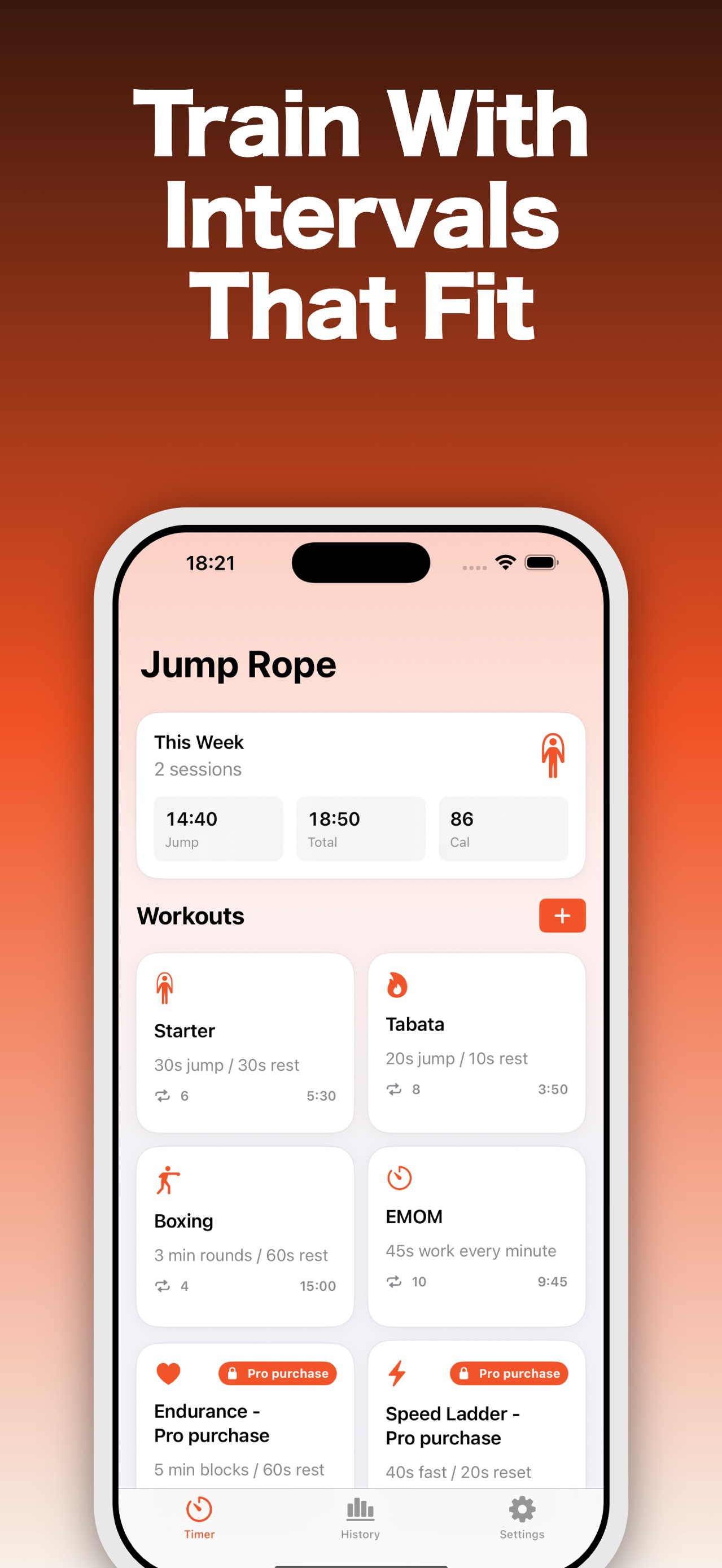 Jump Rope Timer & Tracker screenshot 1 of 3