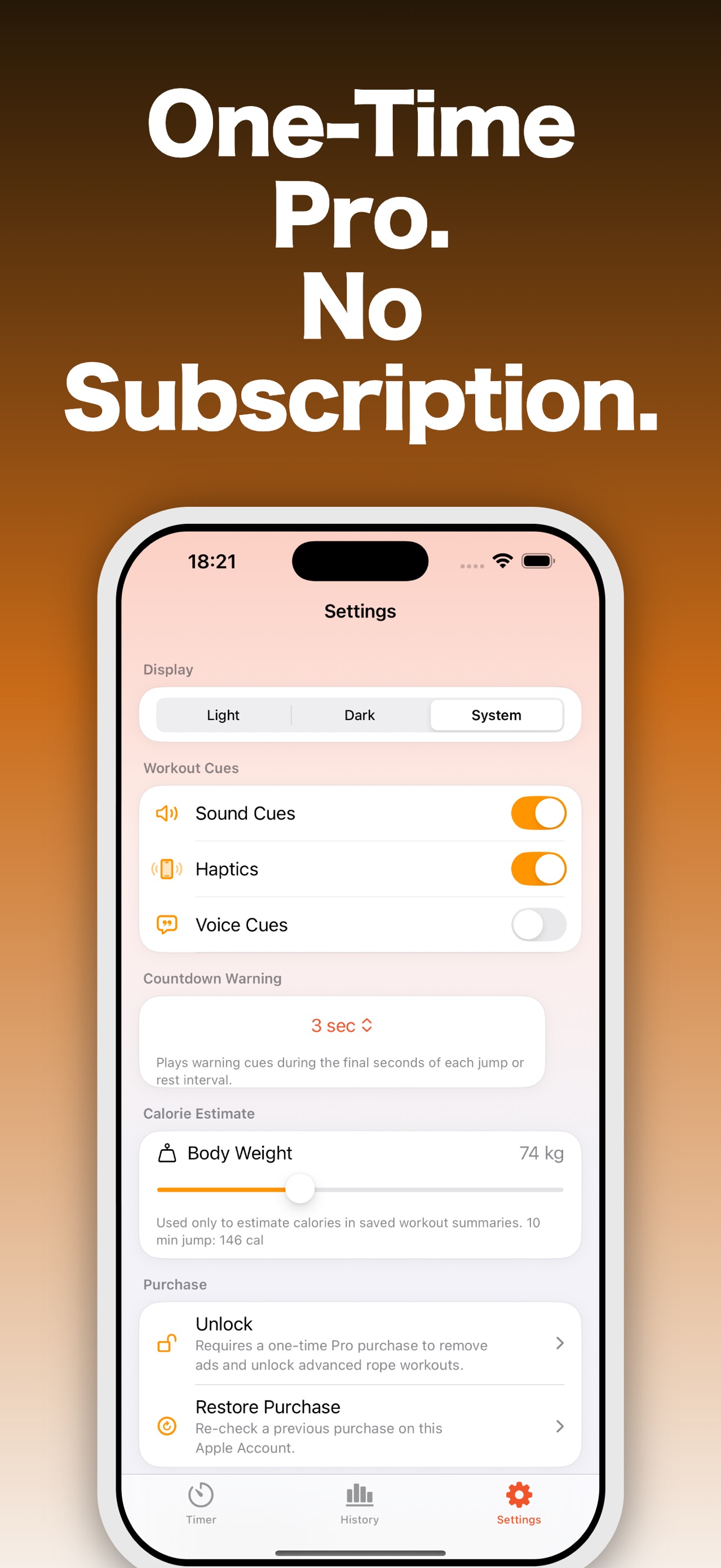 Jump Rope Timer & Tracker screenshot 3 of 3