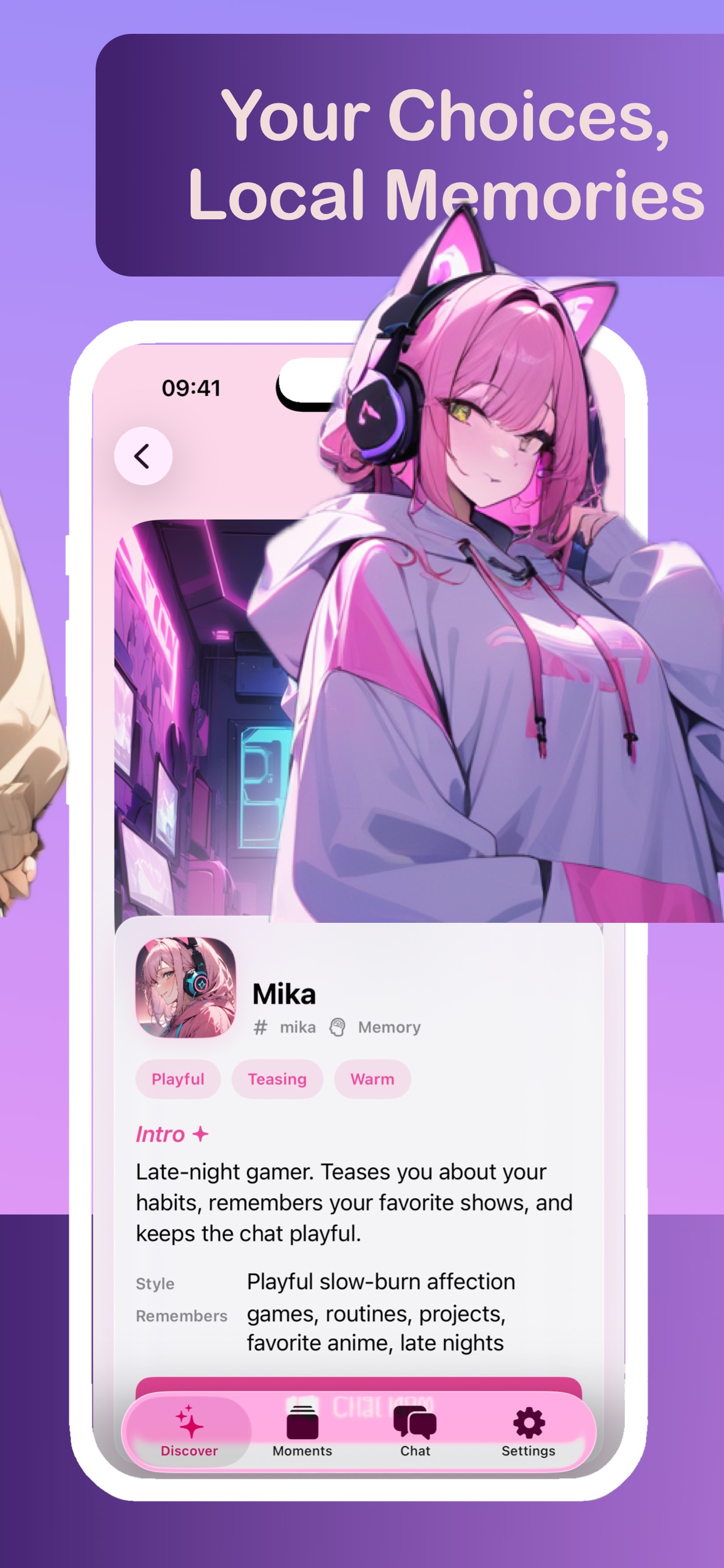 Anime Chat: Private AI screenshot 3 of 5