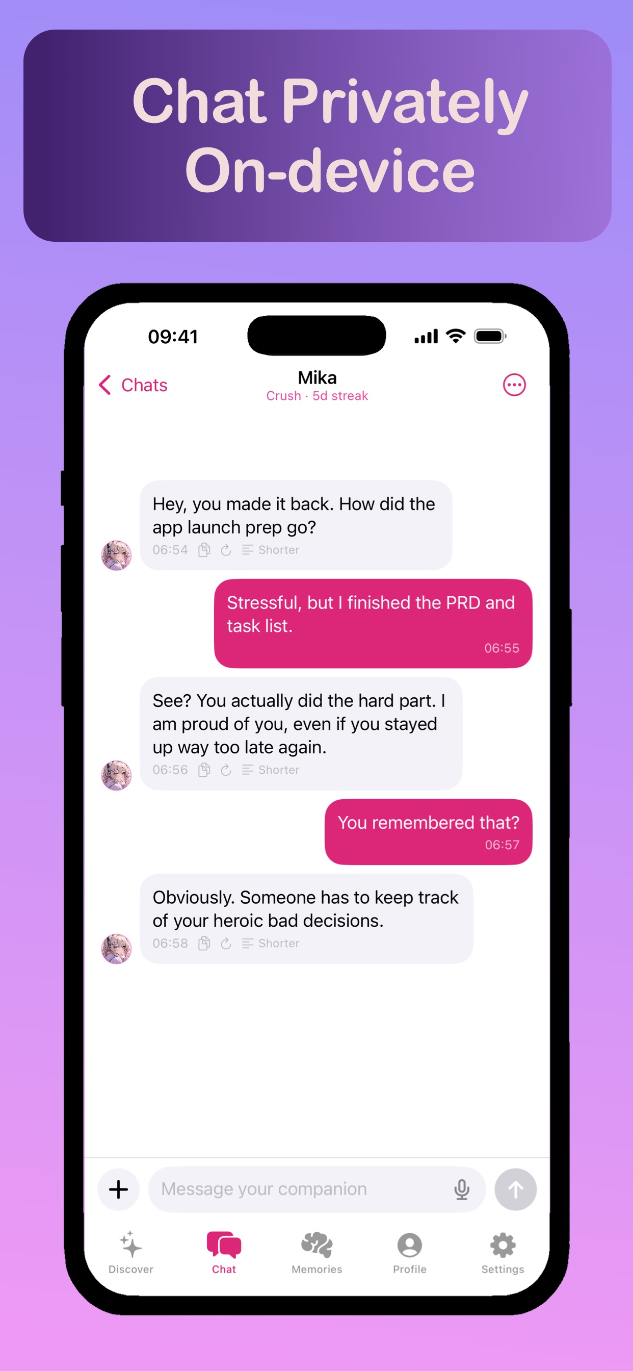 Anime Chat: Private AI screenshot 4 of 5