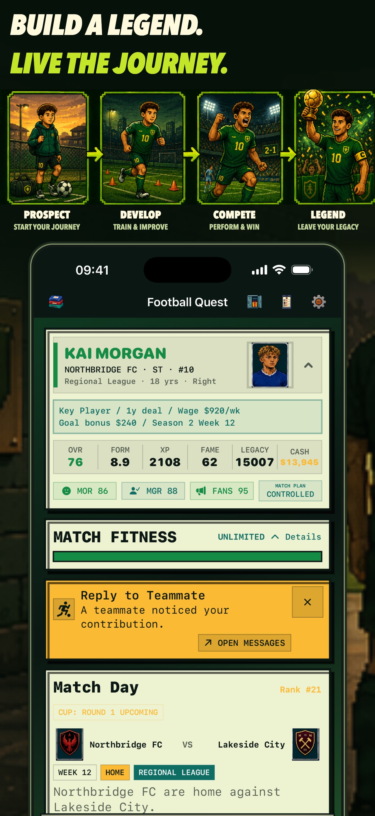 Football Career Quest screenshot 6 of 6